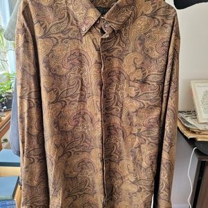 Vintage Jack Lipson paisley shirt